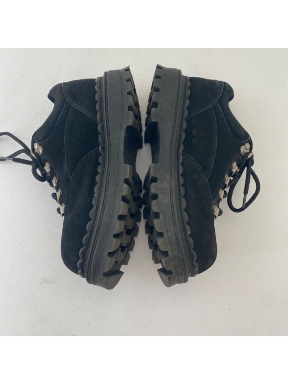 Vintage Soda Platform Sneakers Shoes Black Y2K - Picture 3 of 8